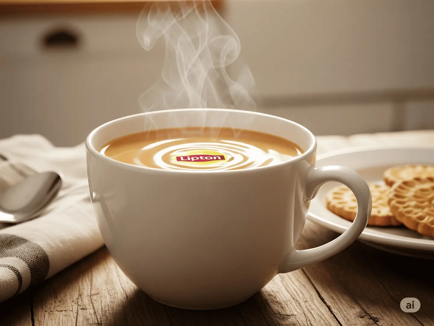 حليب ليبتون