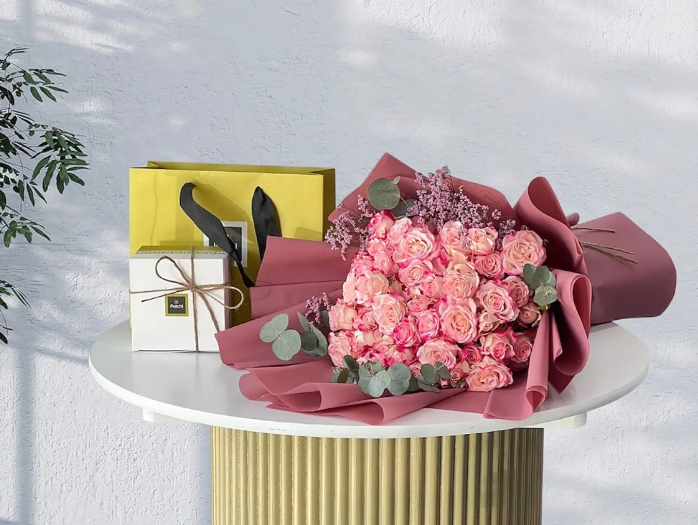 Joyful Bouquet With Patchi Chocolates