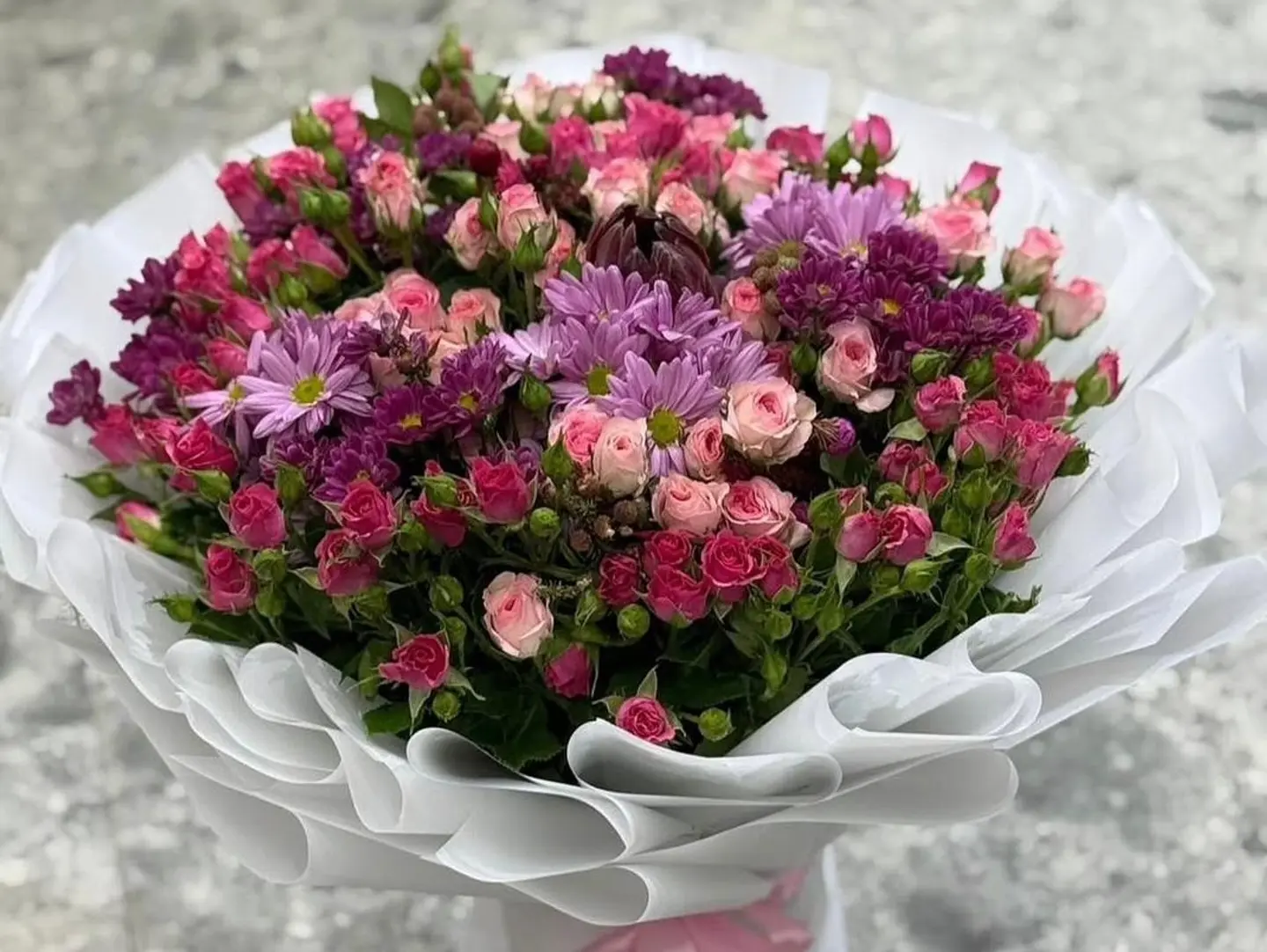 Bouquet Of Young Flowers