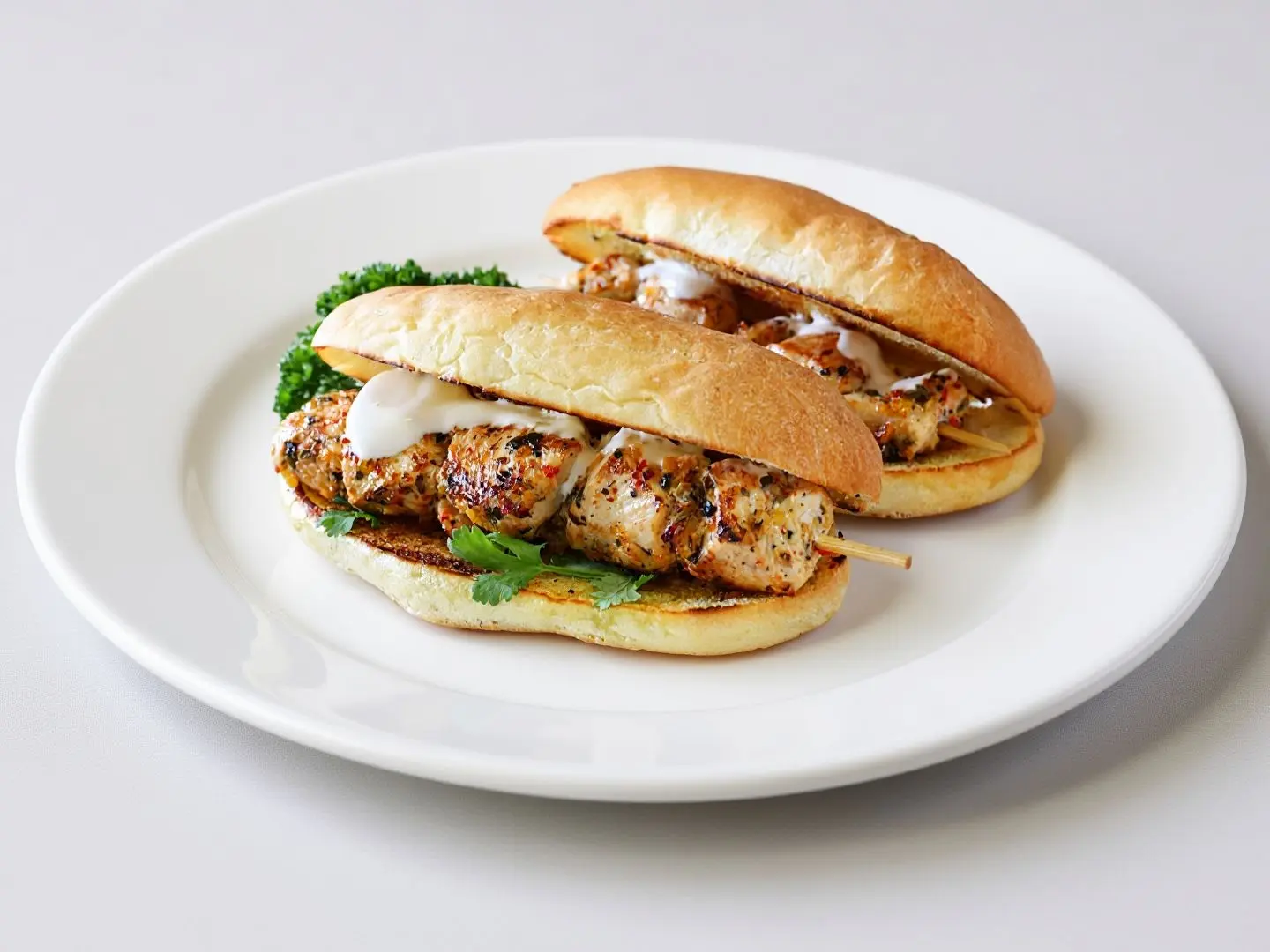 ساندوتش شيش دجاج