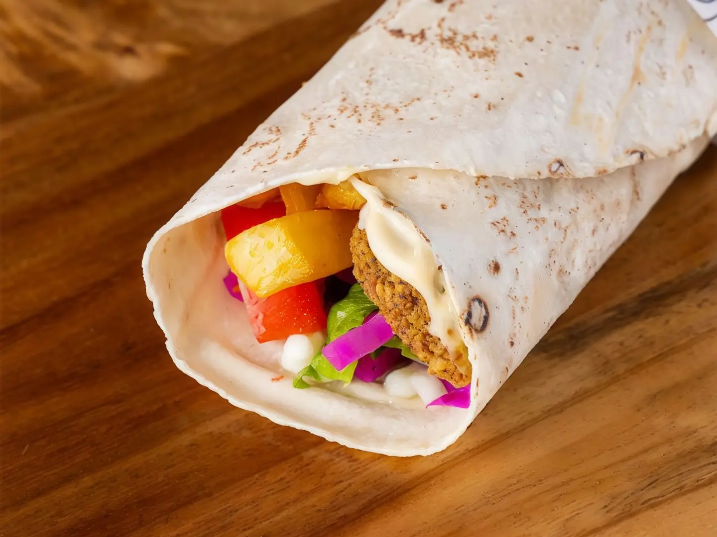 ساندويتش فلافل فطير