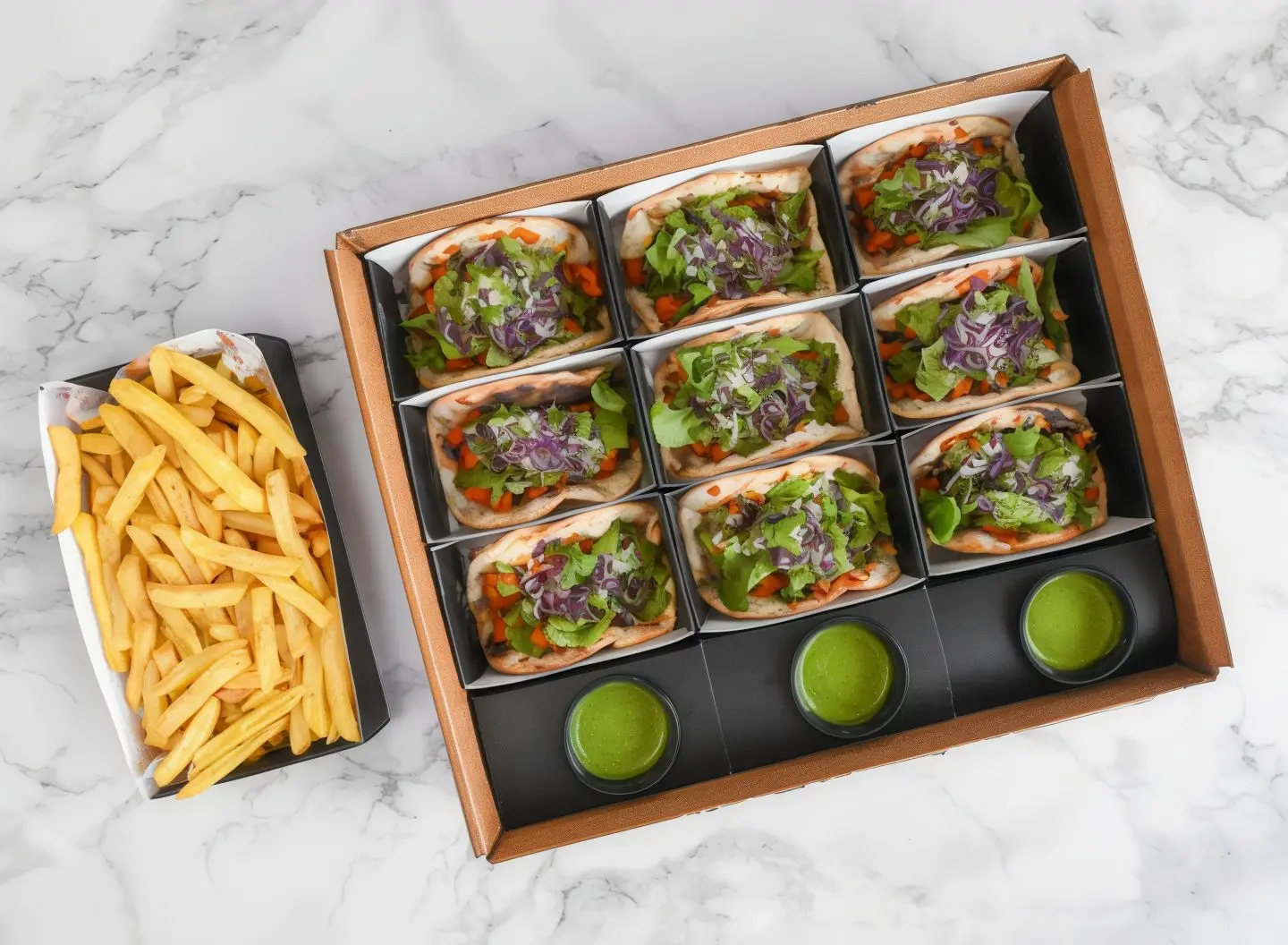 9 Chicken Taco Sandwiches