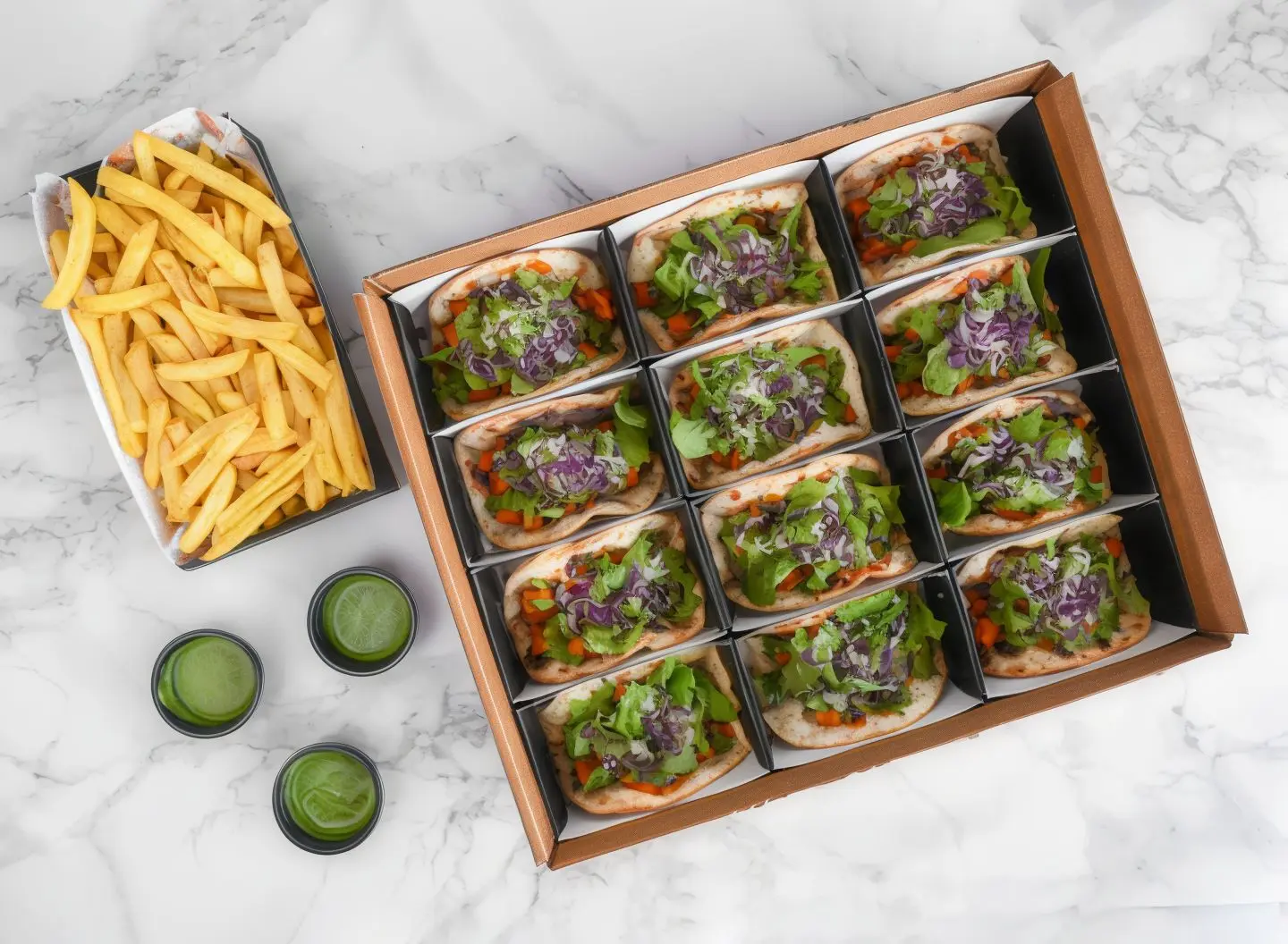 12 Chicken Taco Sandwiches