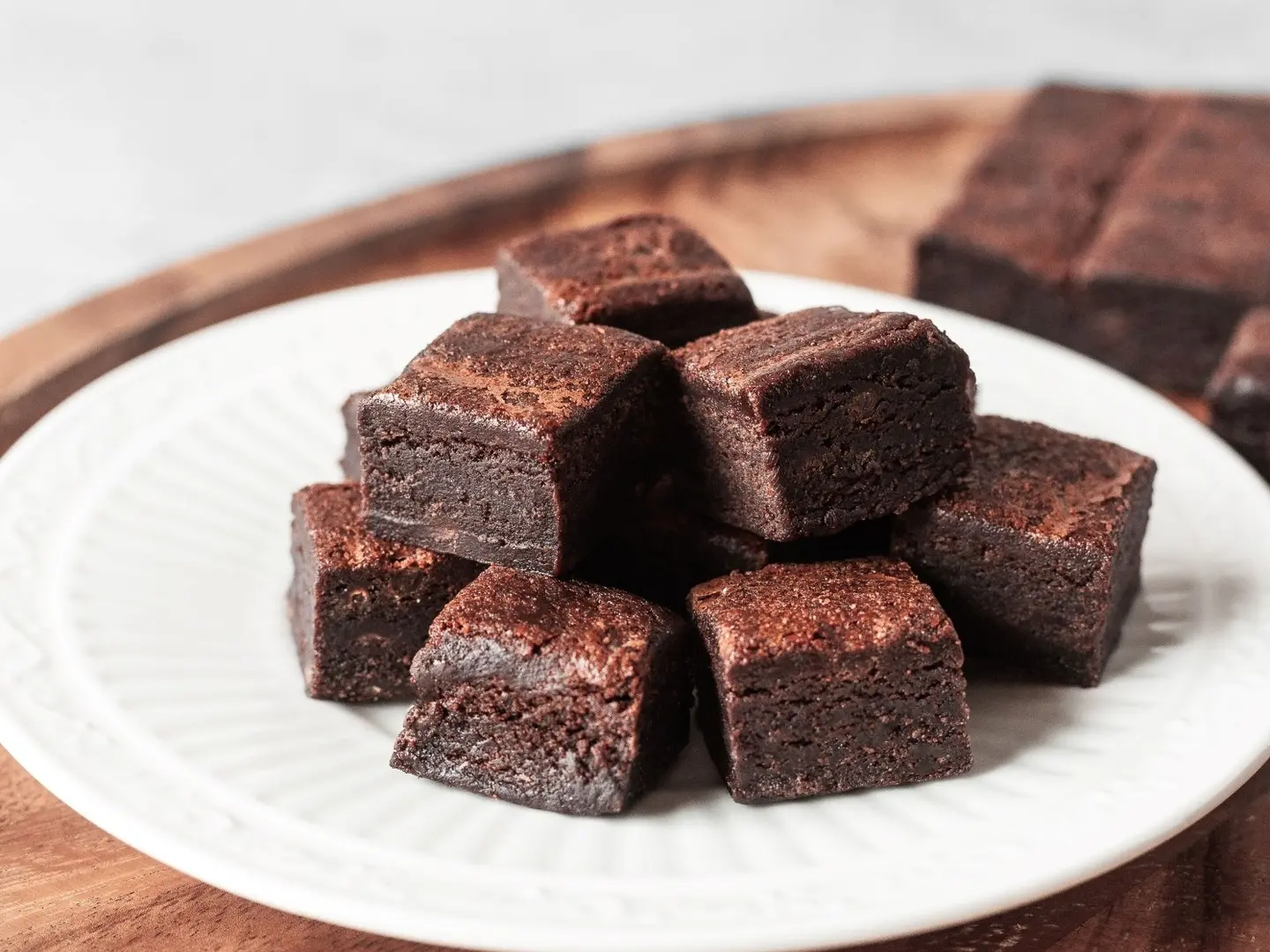 مكعبات البراوني - خمس قطع