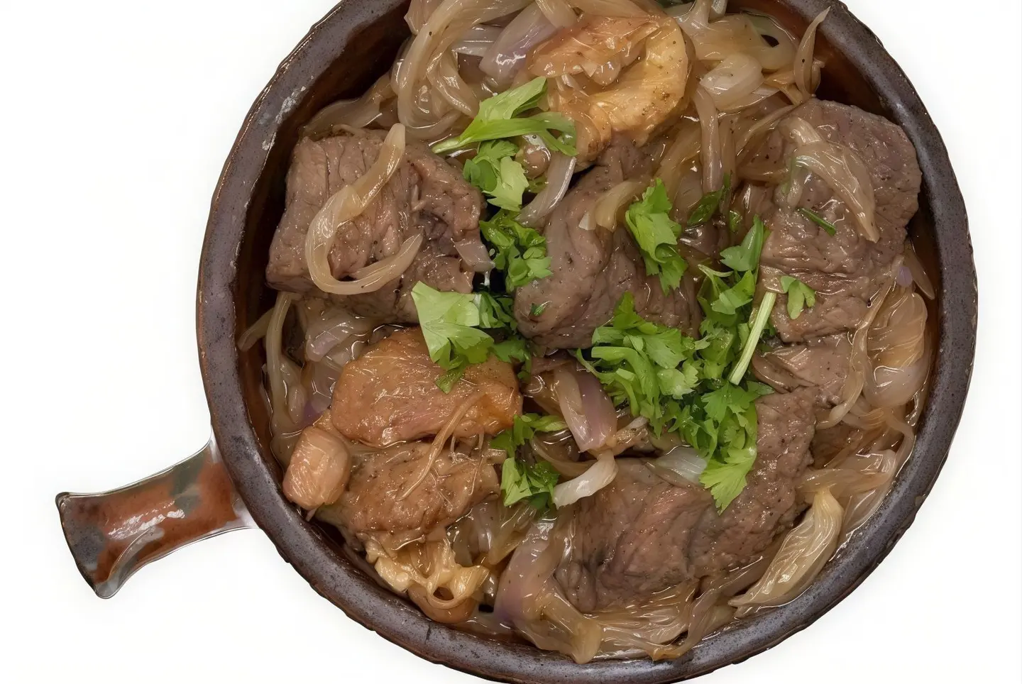 لحمه بالبصل