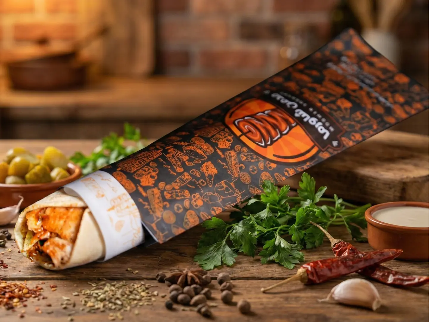 Small Shawarma Lebanese Bread