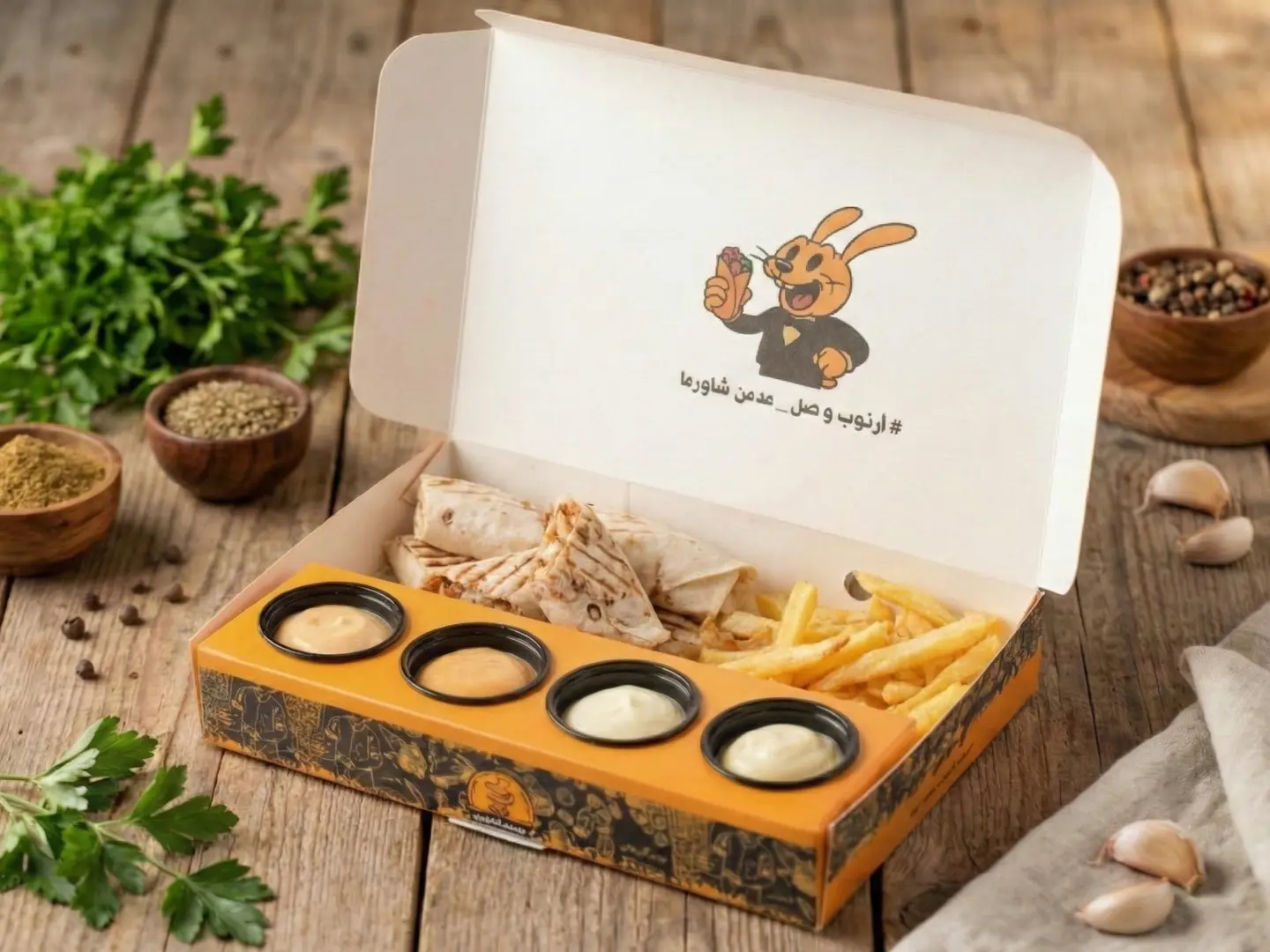 Double Arabic Shawarma Saj - Double Arabic Shawarma Saj