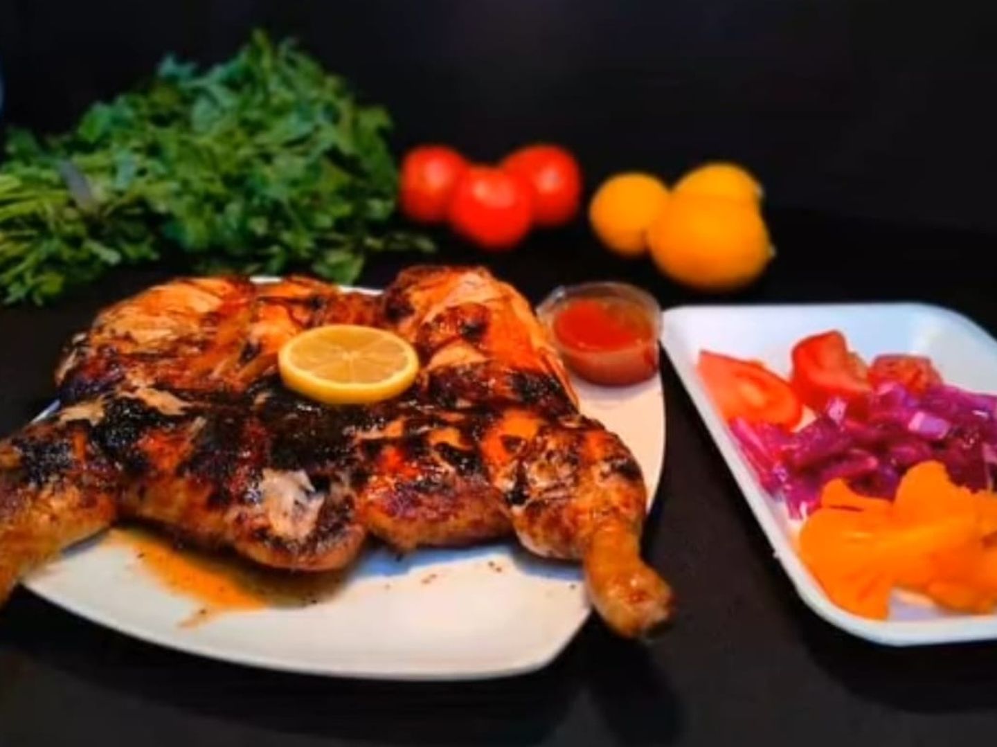 حبة دجاج فحم سادة