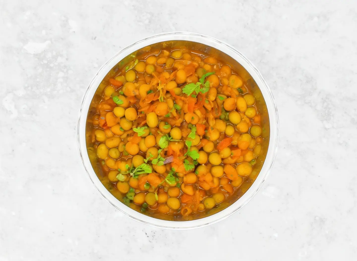 بازلاء بالفاصوليا