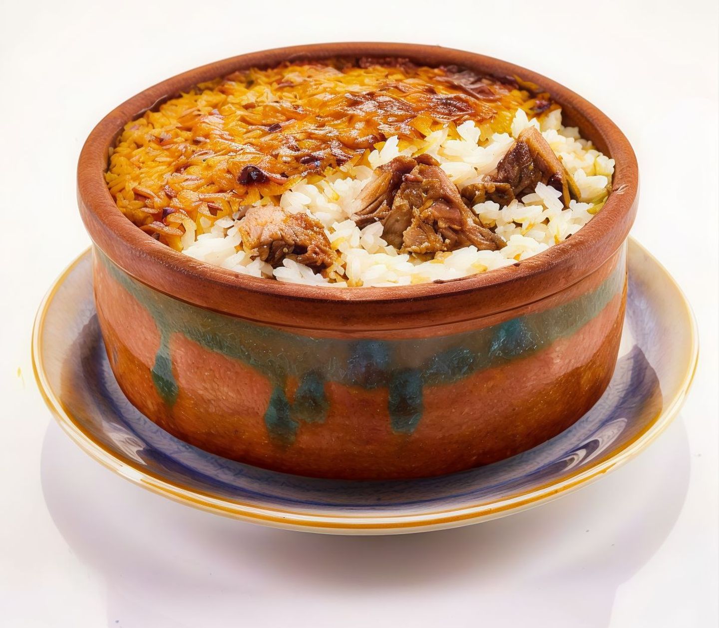 ارز معمر باللحم