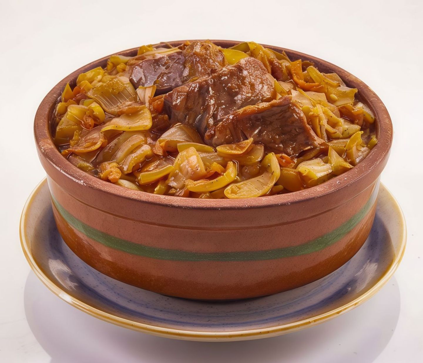 طاجن لحم بالبصل