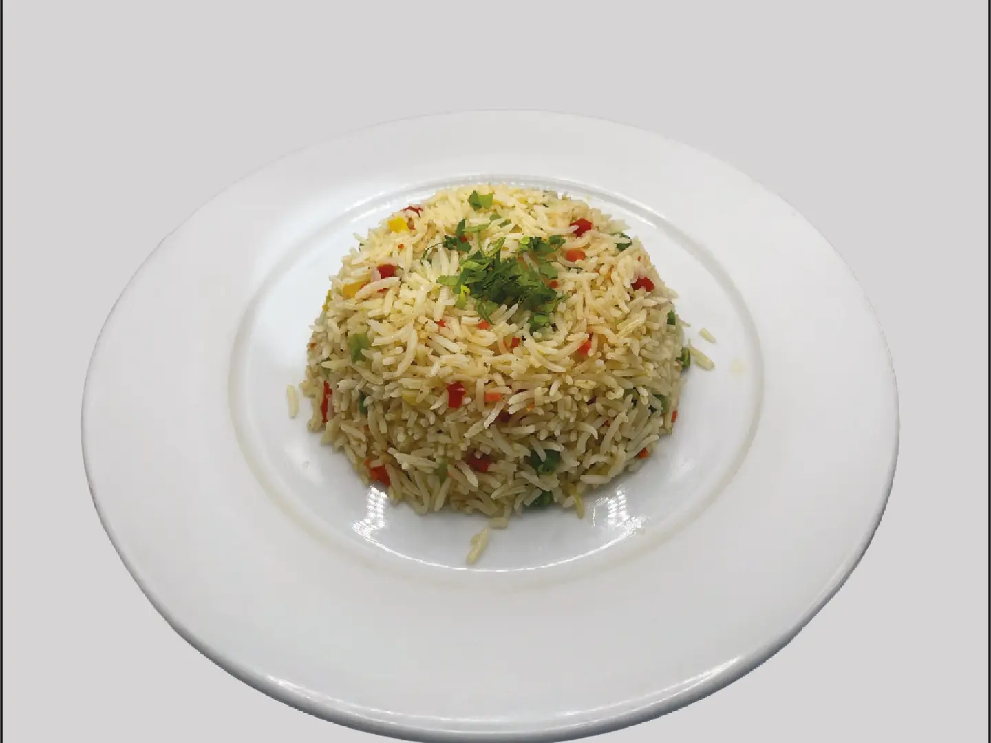 ارز بالخضار