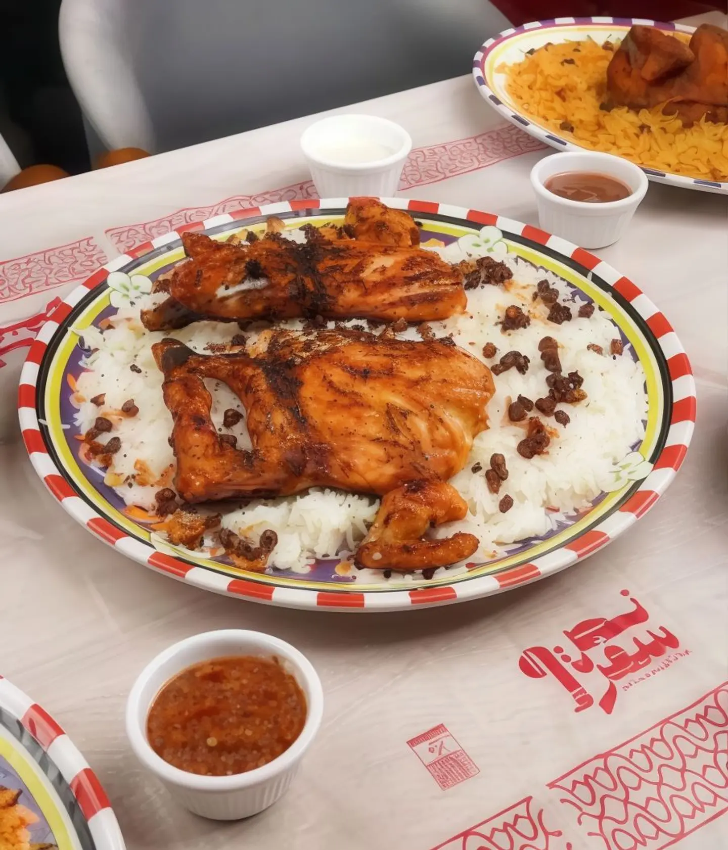 Half Chicken Charcoal