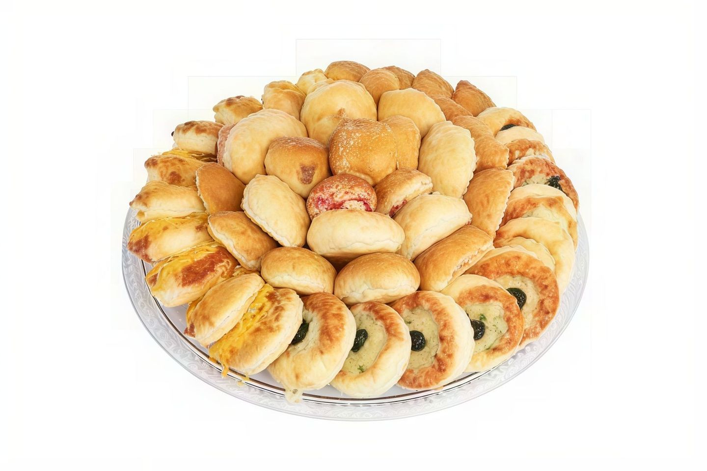 صينية فطائر وسط