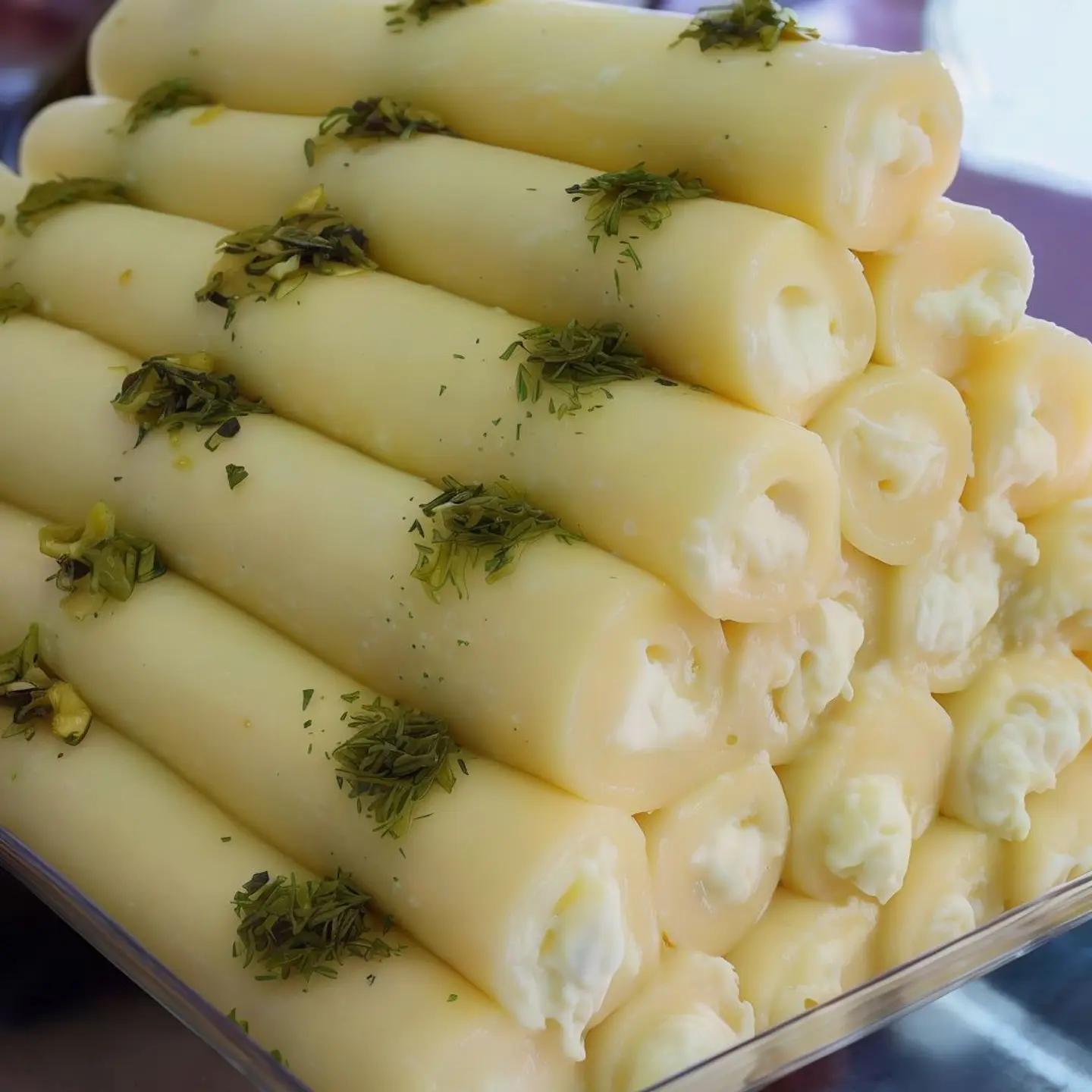 The Sweetness Of Cheese Is An Arabic Cream