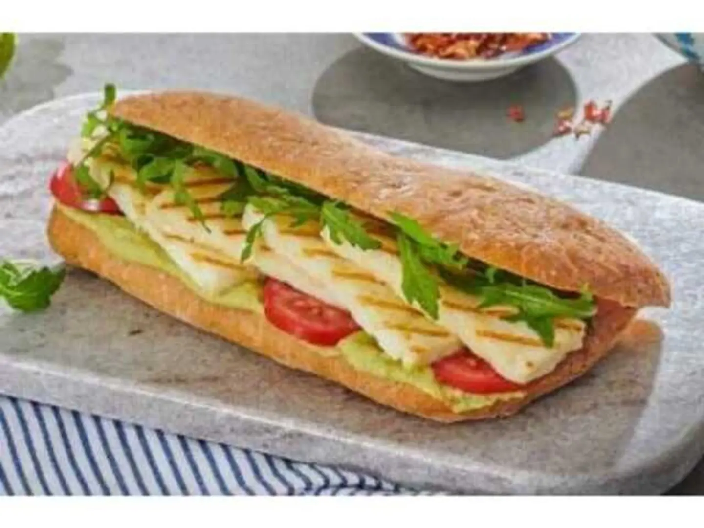 Halloumi Cheese Sandwich