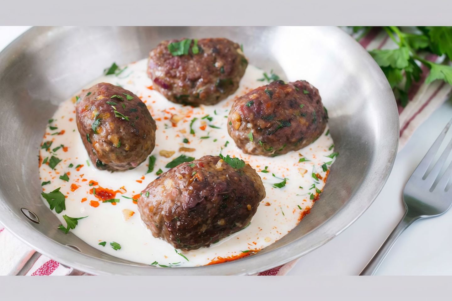 Meat Kofta With Tahini