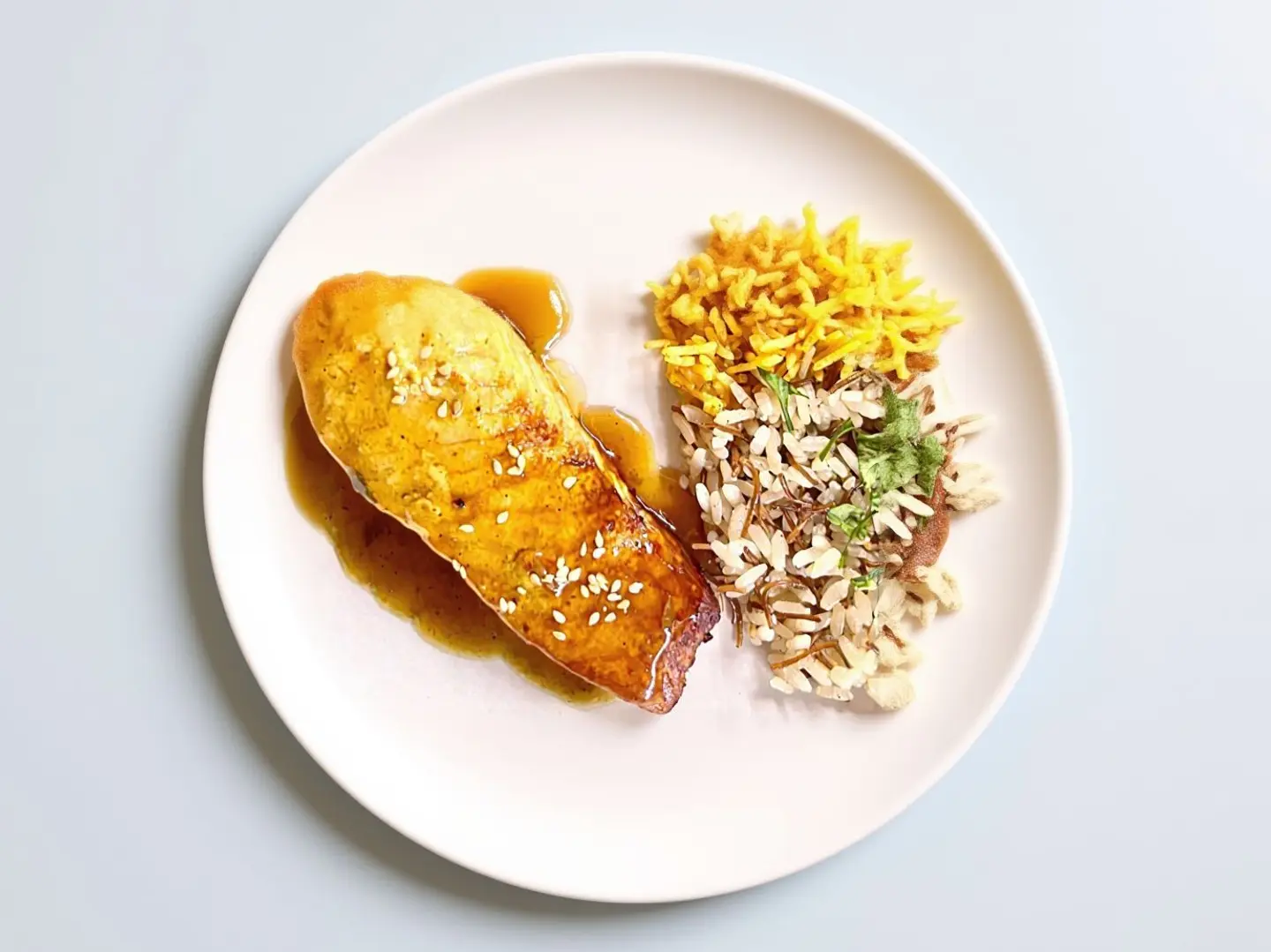 Salmon With Soya Sauce