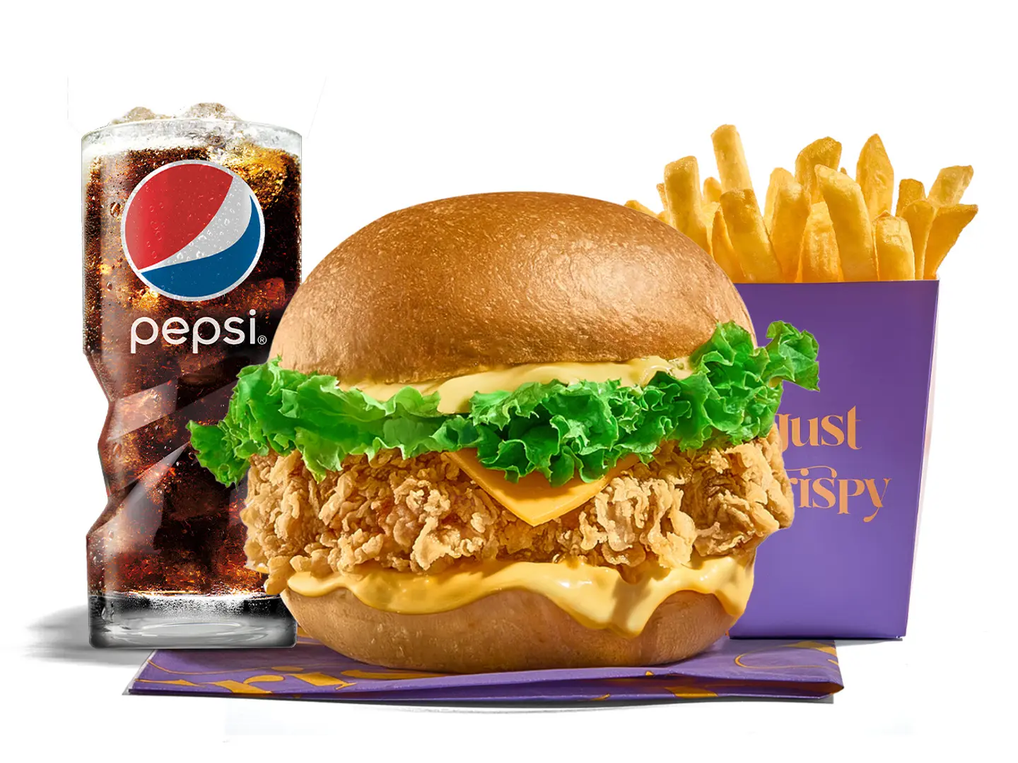 وجبة هني ماسترد برغر