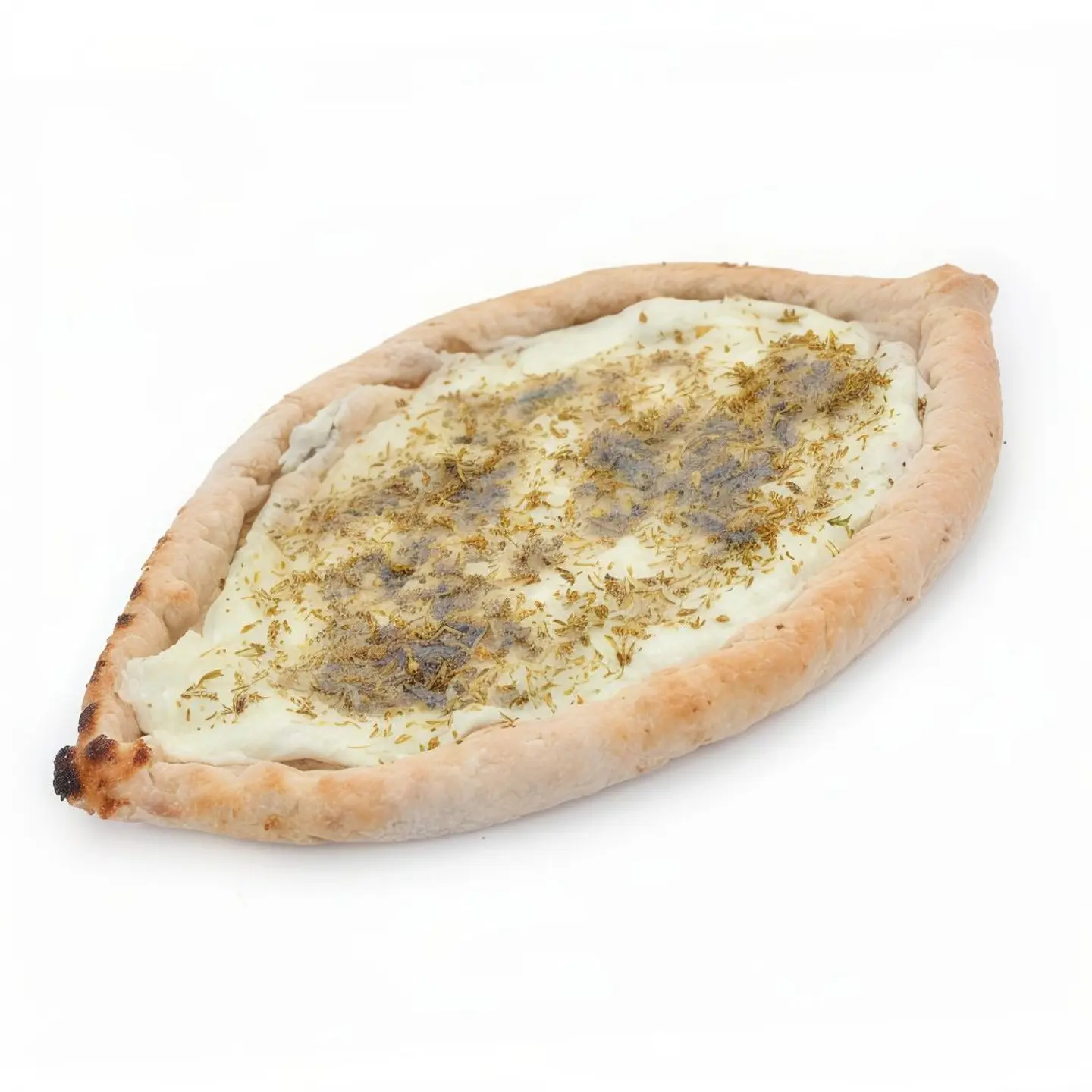 فطيرة لبنة و زعتر