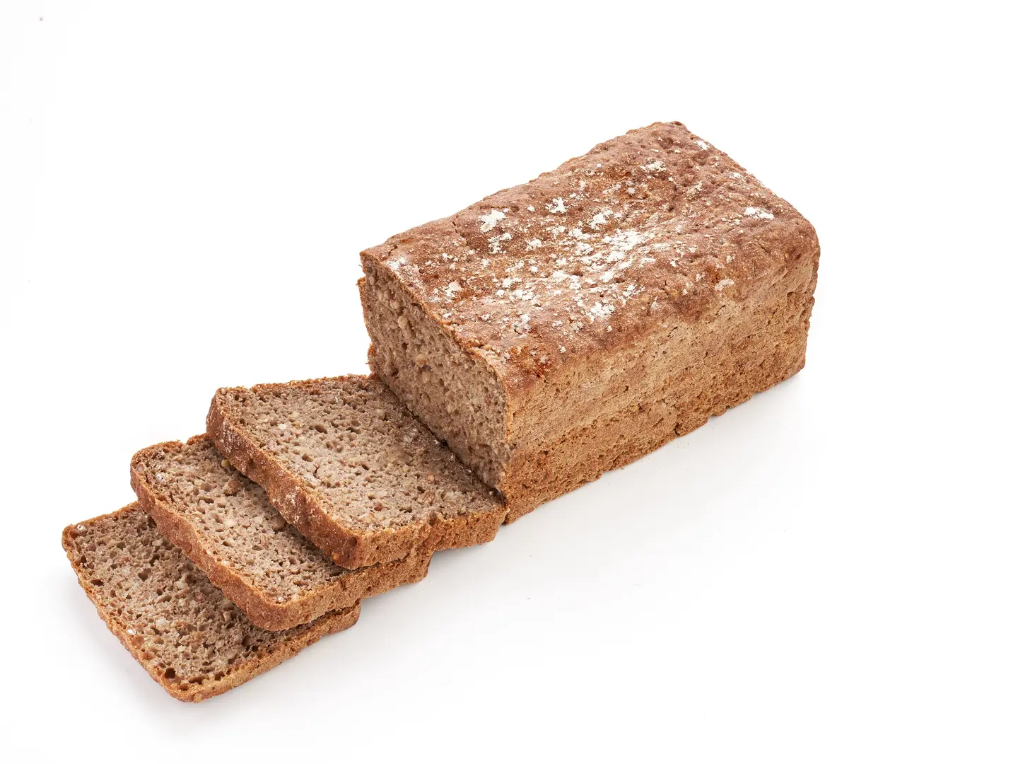 خبز الشعير والجاودار المخمر