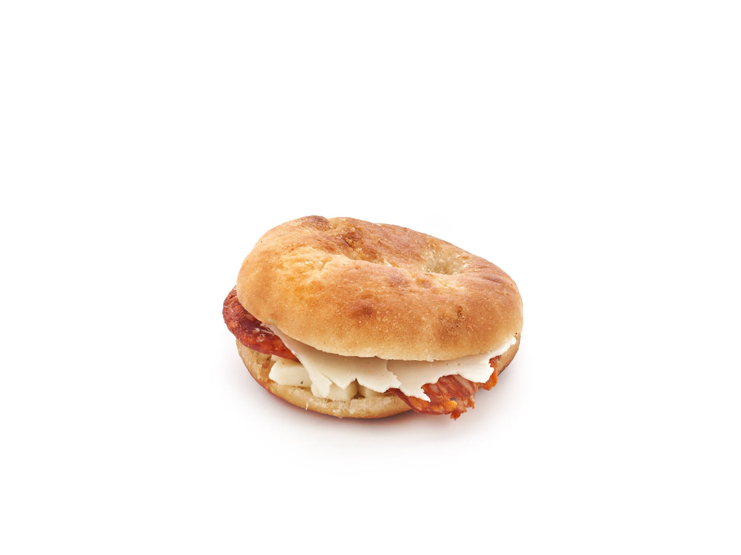 ساندويتش فوكاشيا سالامي بروفولا صغير