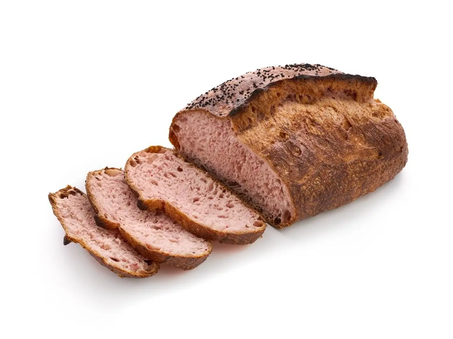 خبز العجين المخمر بالثوم والبصل والسماق