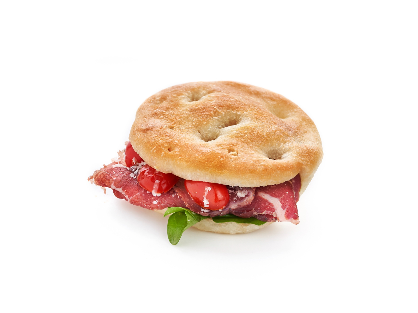 ساندويتش فوكاشيا صغير بالبريزاولا