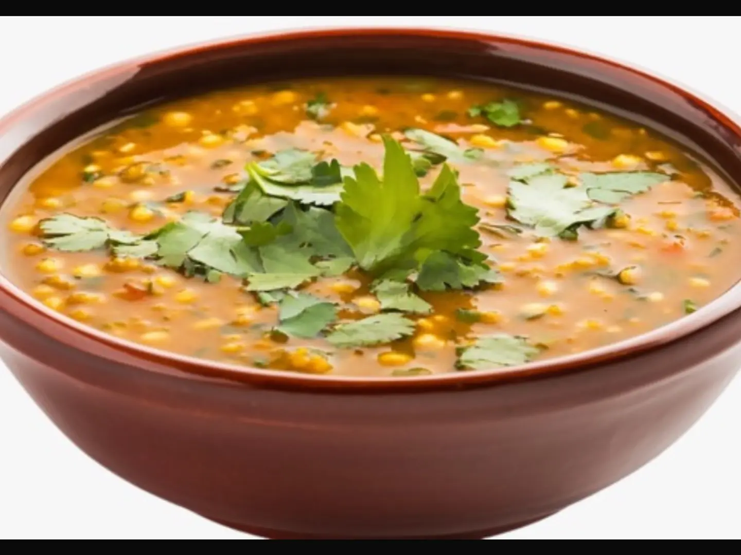 صحن عدس ساده