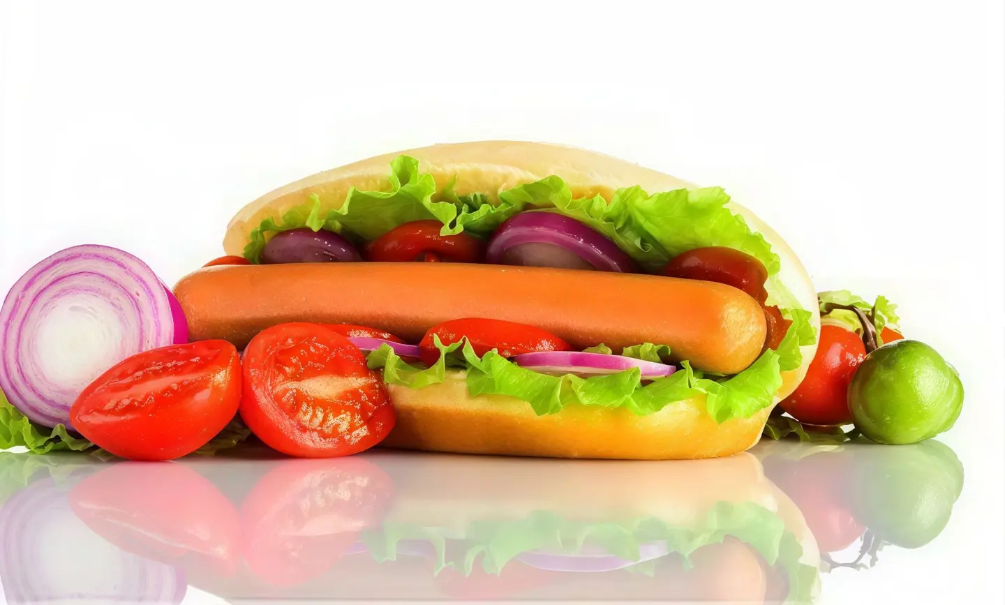 Large Hot Dog Sandwich
