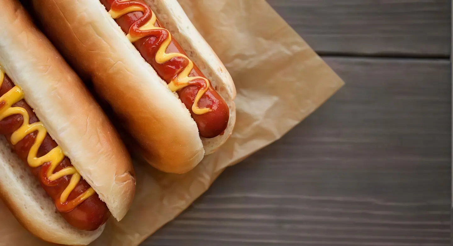 Large Hot Dog Sandwich With Cheese