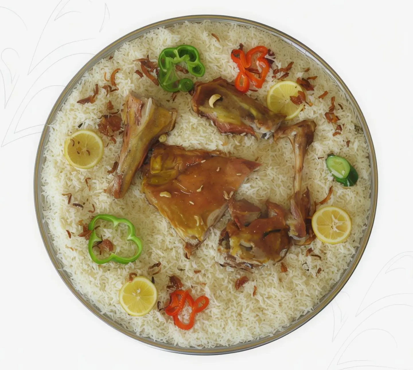 ربع تيس حنيذ