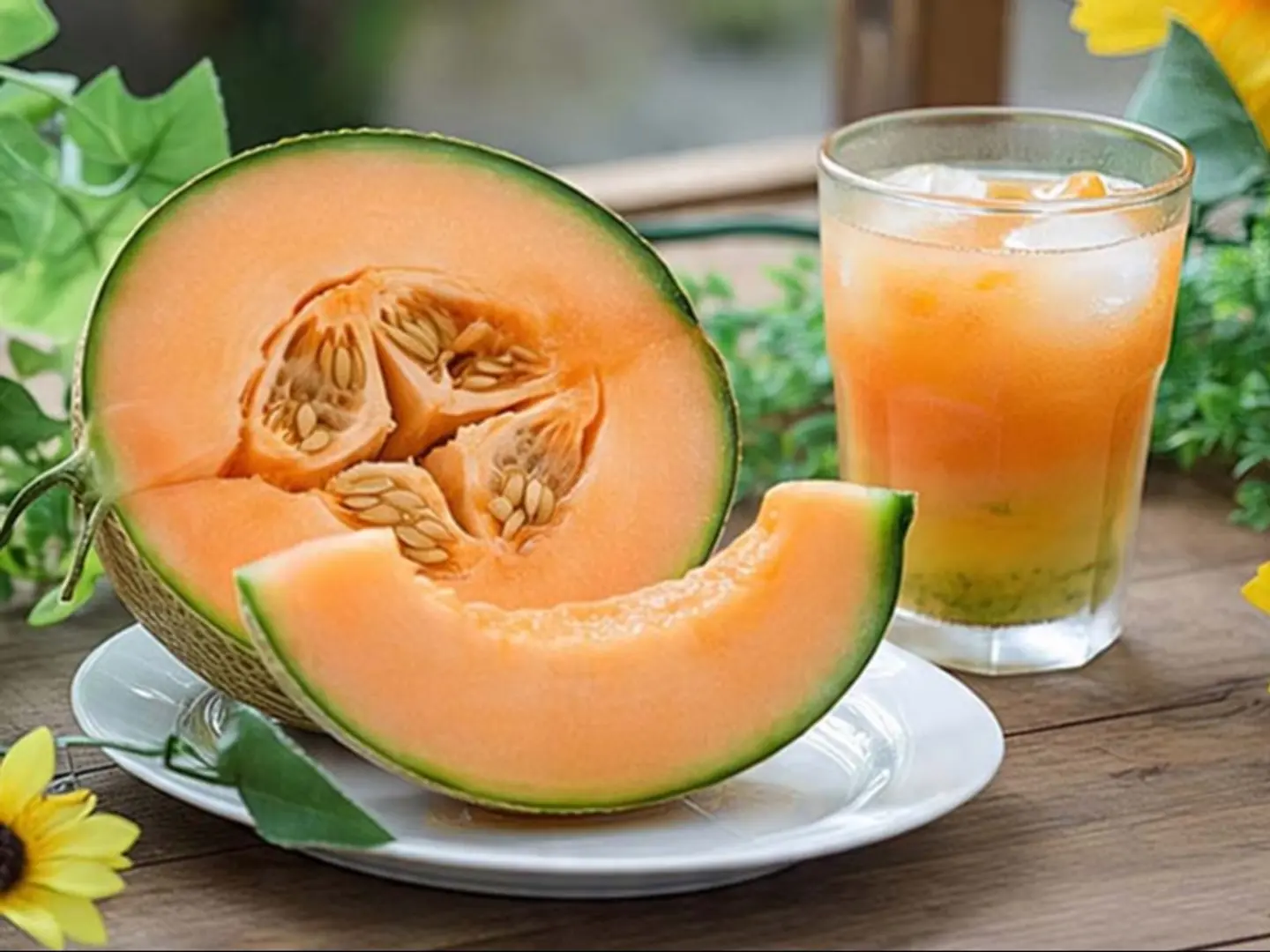 Seasonal Melon Plate