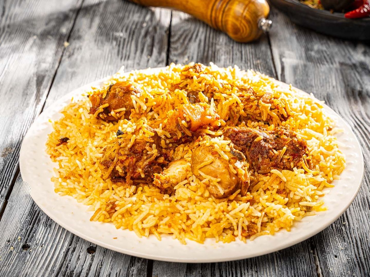 نفر برياني دجاج اربع قطع