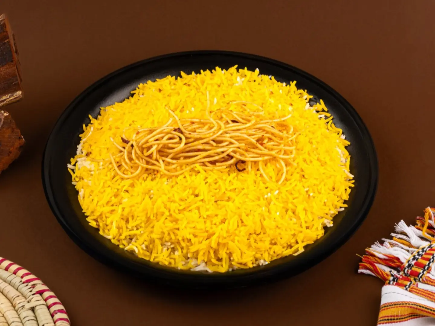 أرز مندي سادة