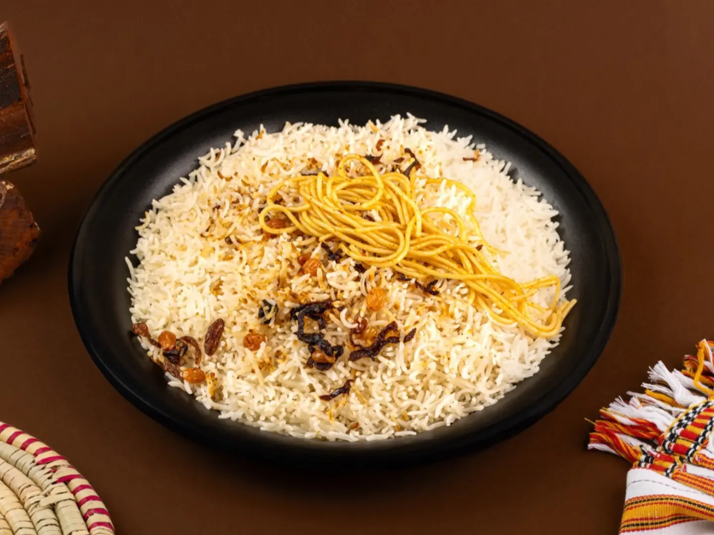 أرز بشاور سادة