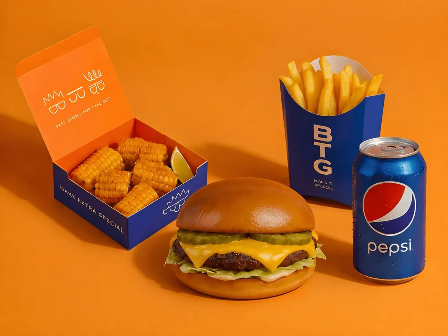 Go Classic Burger Meal