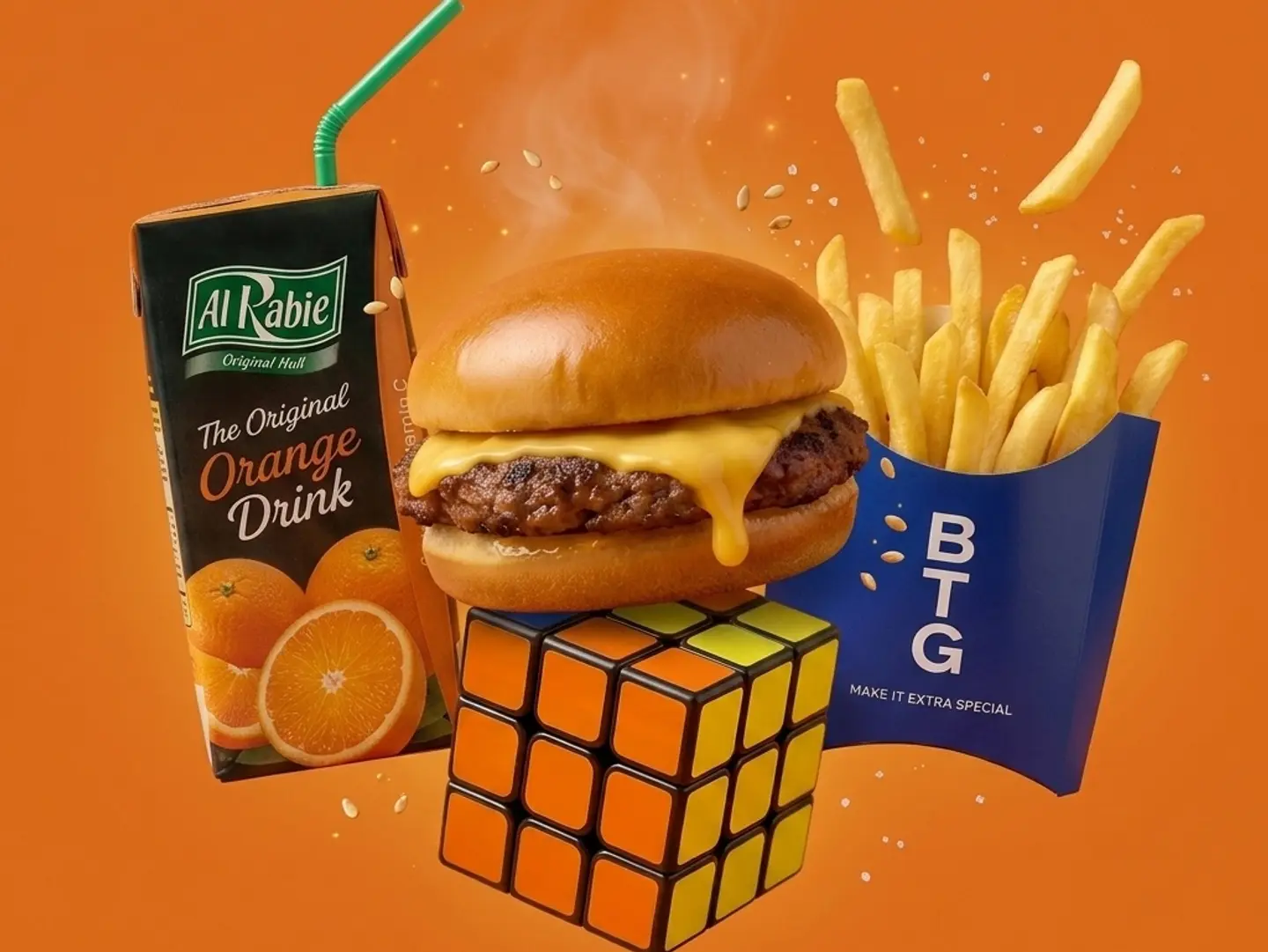 Kids Beef Burger Meal