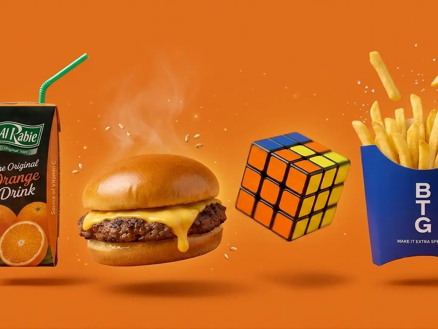 Kids Beef Burger Meal