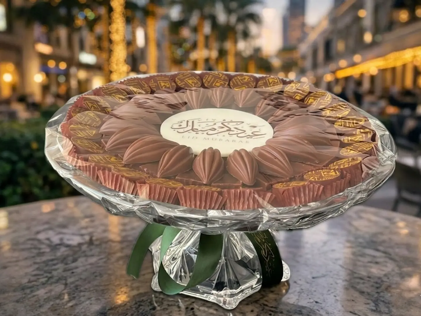 Just Glass Dessert Tray