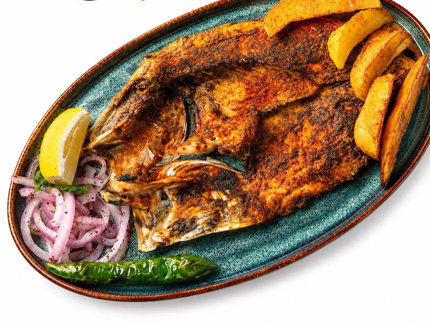 Oven Roasted Arousa Fish With Potatoes