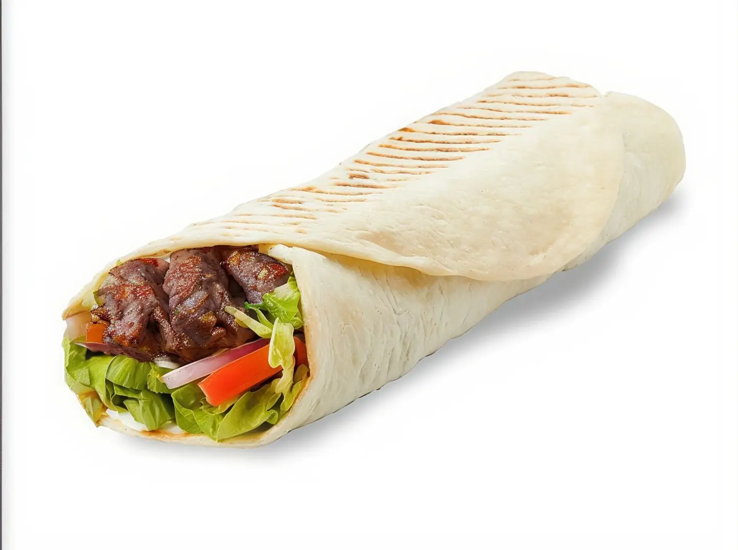 ساندويش كباب لحم