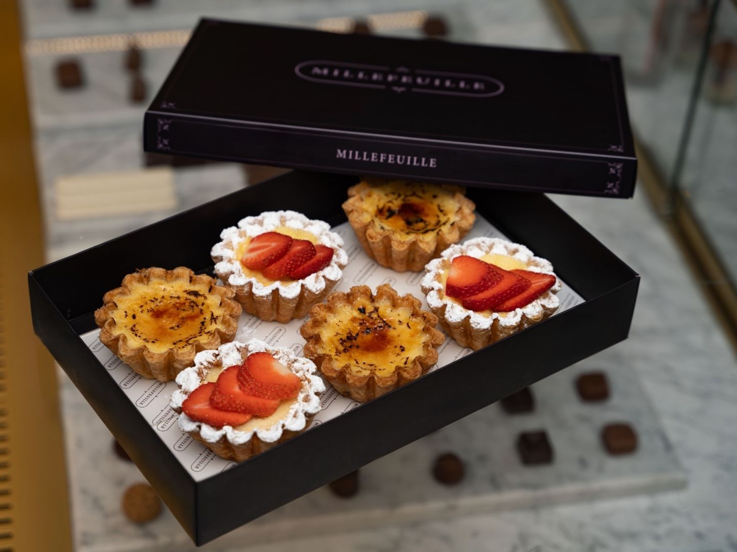 Cheese Cake And Cream Brulee