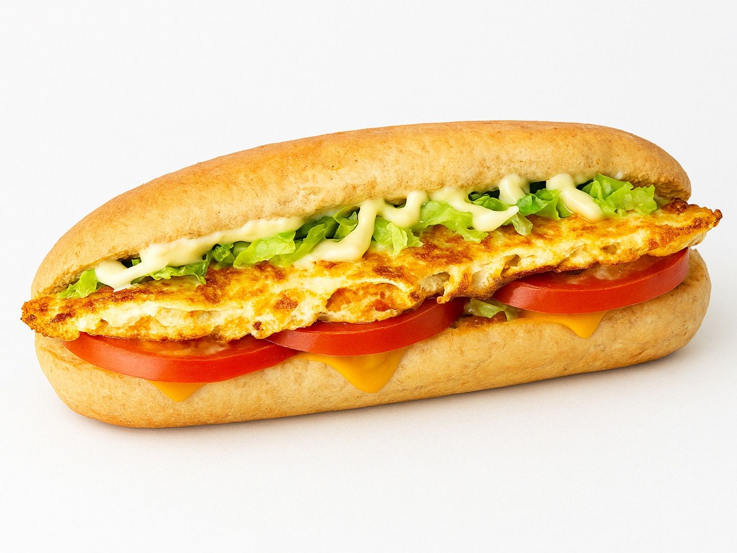 Omelet Shakshouka Sandwich