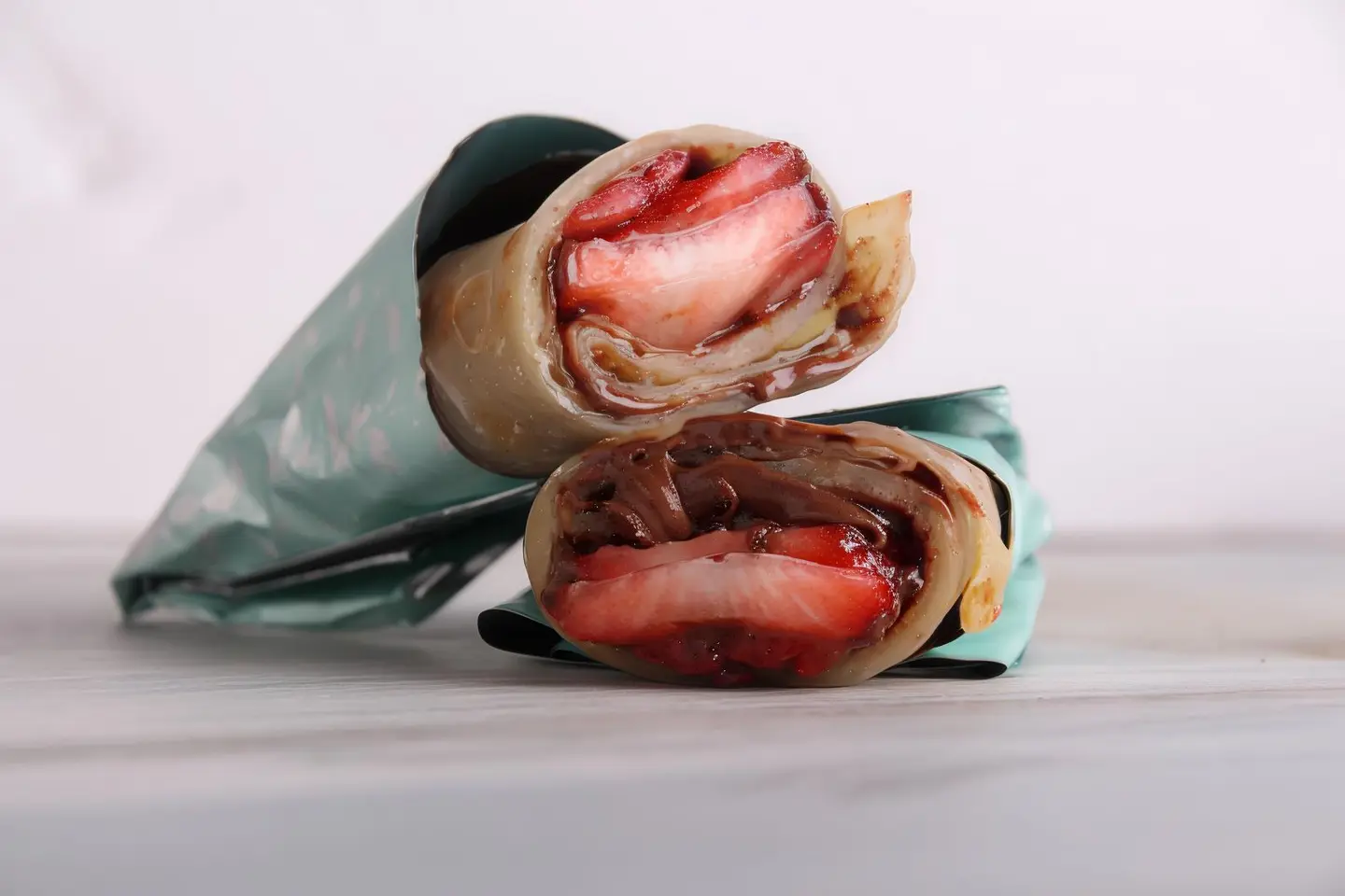 نوتيلا مع الفراولة