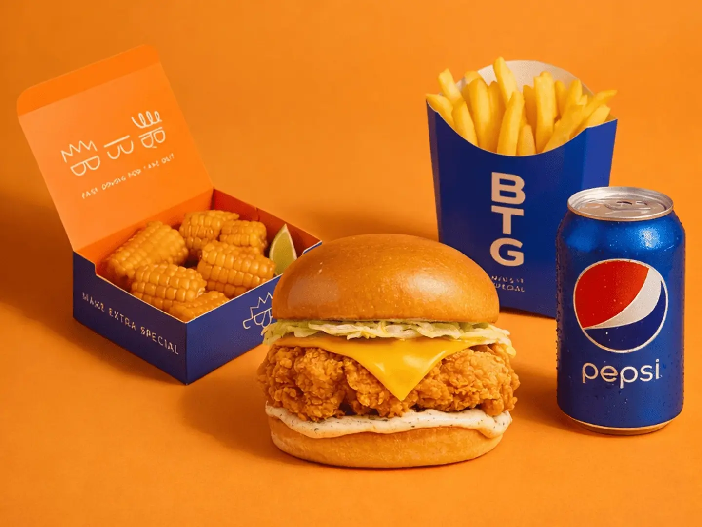 Chicken Burger Meal