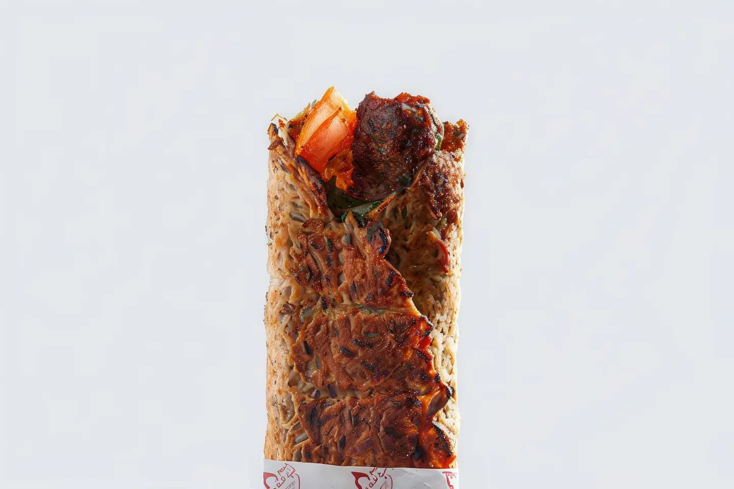 Meat Kebab Sandwich With Protein Bread