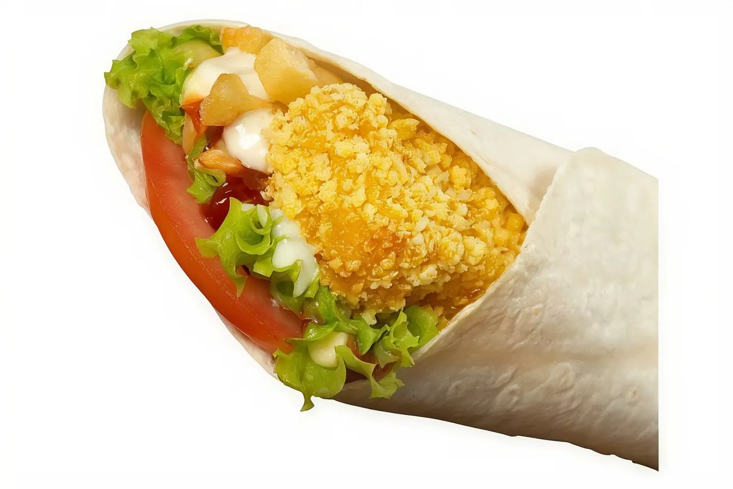 ساندوتش مسحب دجاج - ساندوتش كبير