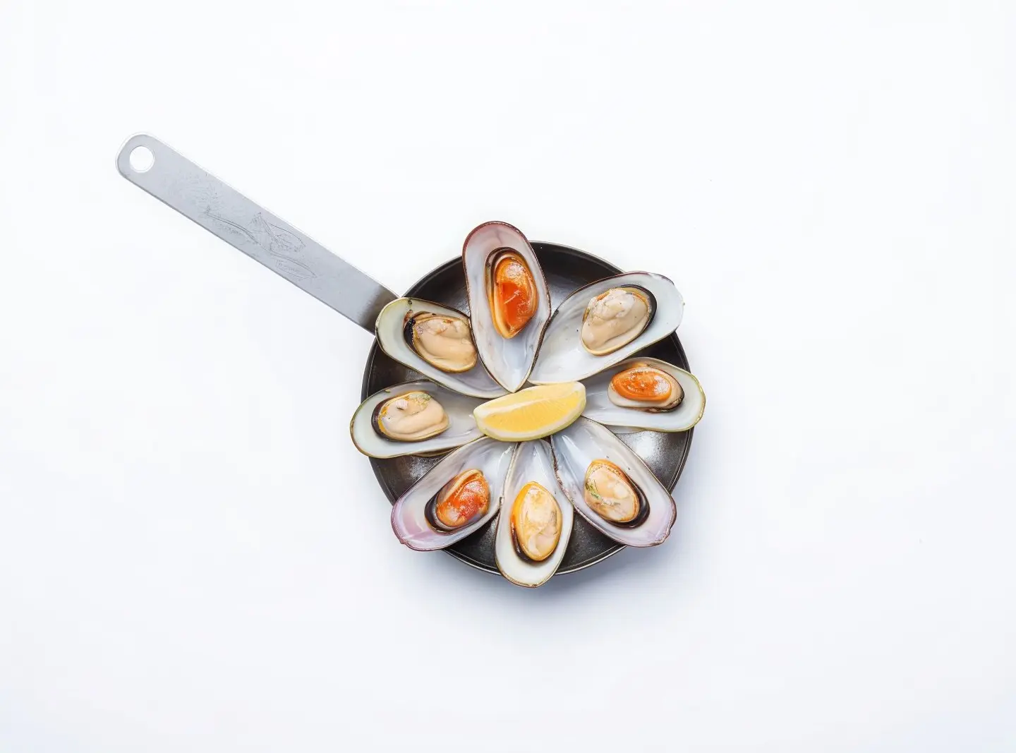 Mussels In Creamy Lemon Garlic Sauce