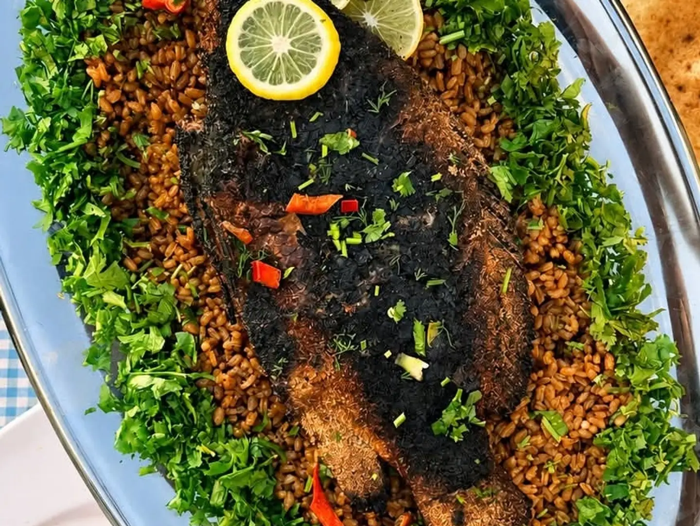 Grilled Sea Bream